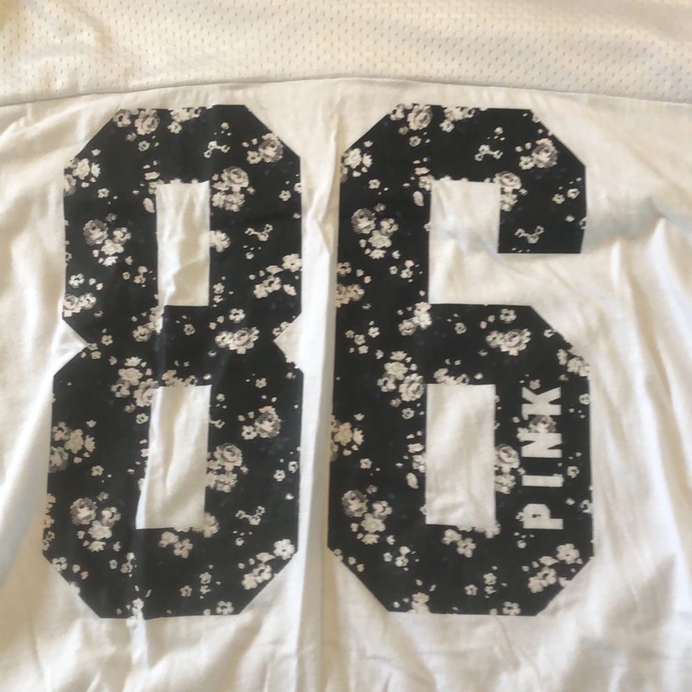 Pink long sleeve jersey like shirt - Picture 2 of 3